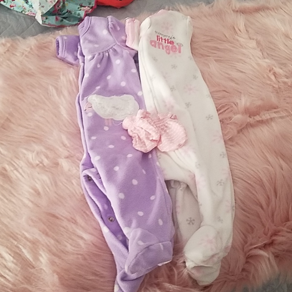 Baby girls pjs bundle